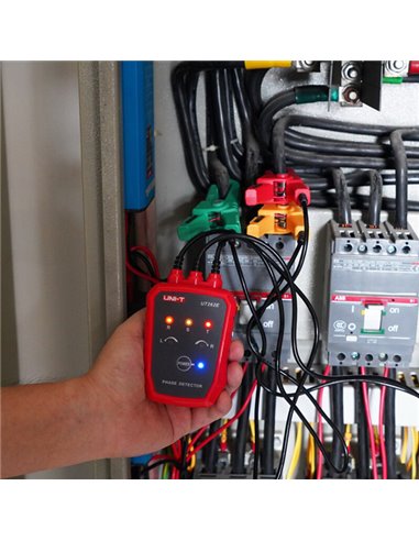 UNI-T ανιχνευτής φάσης UT262E, ανίχνευση χωρίς επαφή, 70-1000VAC, IP52