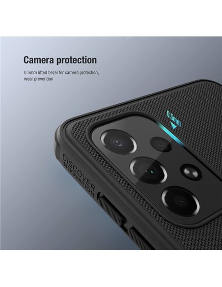 NILLKIN θήκη Super Frosted Shield Pro για Samsung Galaxy A73 5G, μαύρη