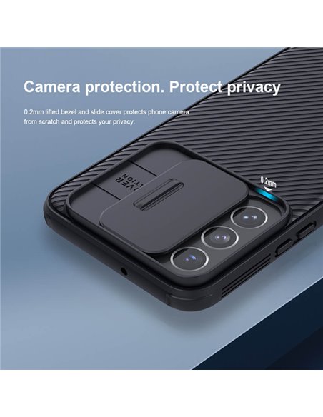 NILLKIN θήκη CamShield Pro για Samsung Galaxy S22+, μαύρη