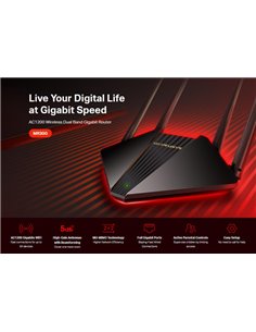 MERCUSYS wireless Gigabit router MR30G, Wi-Fi 1200Mbps AC1200, Ver. 1.0