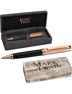 Στυλό πολυτελείας από μέταλλο και χαλκό, με κλιπ σε πολυτελές κουτί δώρου Υ14,6xØ1,1εκ.