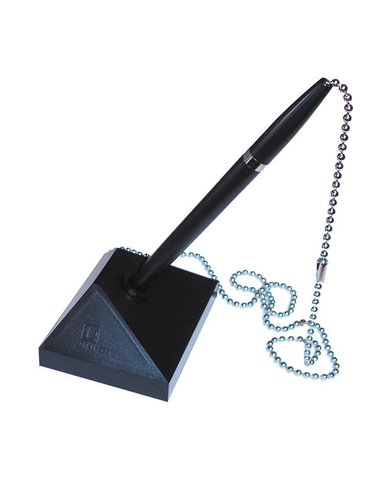 Στυλό με βάση στήριξης για γκισέ μαύρο