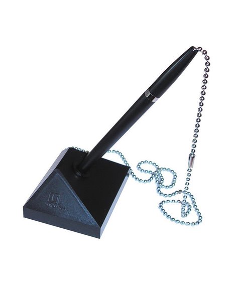 Στυλό με βάση στήριξης για γκισέ μαύρο