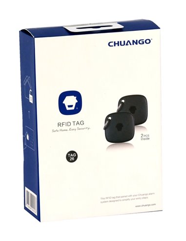 CHUANGO RFID Tag TAG-26, μαύρο, 2τμχ