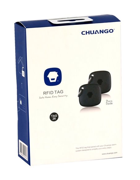 CHUANGO RFID Tag TAG-26, μαύρο, 2τμχ