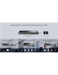 TP-LINK L2+ managed switch TL-SX3008F, 8-Ports 10Gbps SFP+, Ver. 1.0