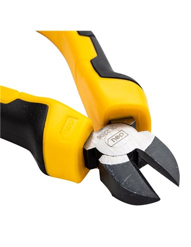 DELI πλαγιοκόφτης DL2206 με αντιολισθητικές λαβές, 17cm