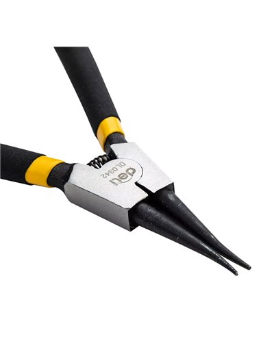 DELI ίσιο ασφαλειοτσίμπιδο DL0342, εξωτερικό, 17.5cm