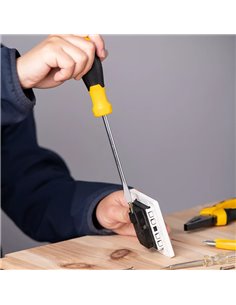 DELI ίσιο κατσαβίδι DL6351251 αντιολισθητική λαβή, μαγνητικό, 5mm, 125mm