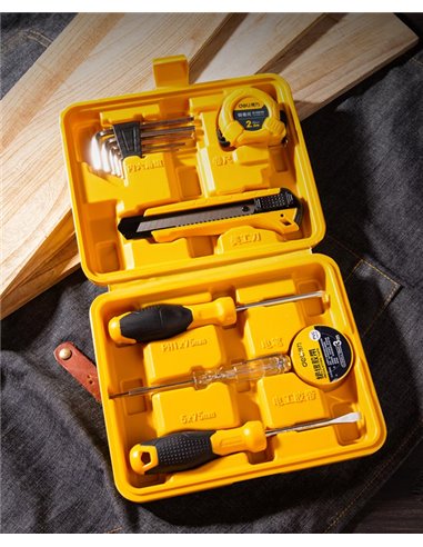 DELI σετ εργαλείων DL1011J, με θήκη, 11τμχ