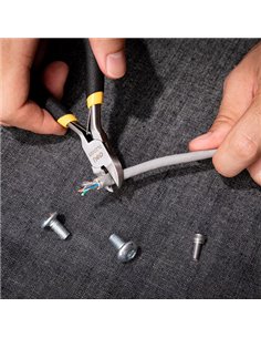 DELI πλαγιοκόφτης DL20025 με αντιολισθητικές λαβές, 11cm