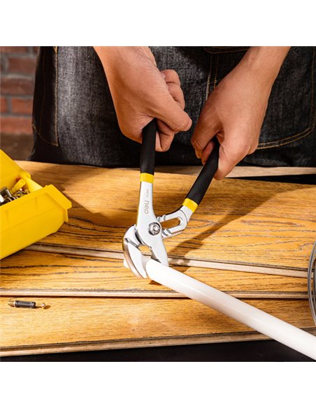 DELI γκαζοτανάλια DL2610 με αντιολισθητικές λαβές, 25.5cm