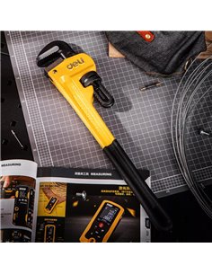 DELI κάβουρας υδραυλικού DL2518, 18"/450mm, 0-60mm, κίτρινο