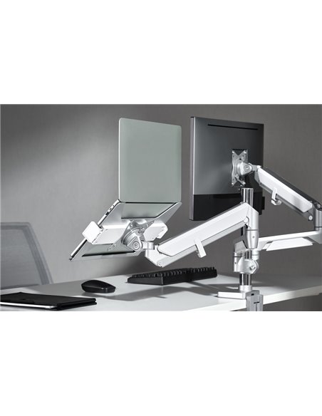 BRATECK βάση laptop NBH-6E για βάση οθονών, VESA 75x75, 11.6-17.3", γκρι