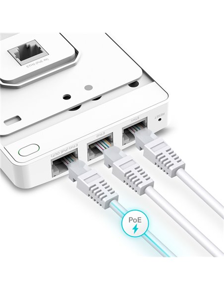 TP-LINK access point EAP615-Wall, AX1800 Dual Band, WiFi 6, Ver 1.0