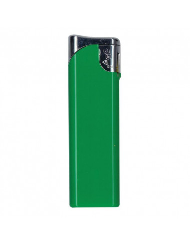 Αναπτήρας πλαστικός, ηλεκτρονικός πράσινος 8x2,4εκ.