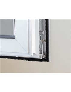 DELOCK αυτοκόλλητη μονωτική ταινία 66893 για παράθυρα, 8mm, 5m, μαύρη