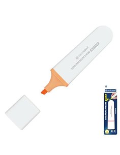 Centropen μαρκαδόρος υπογράμμισης pastel πορτοκαλί σε blister