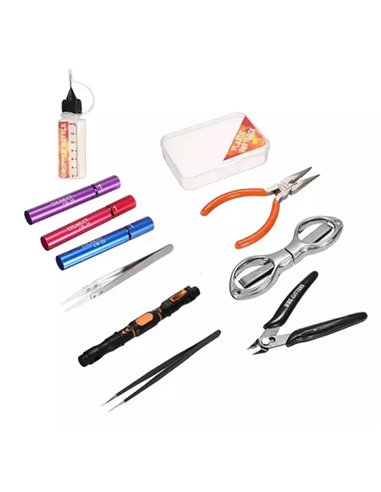 JAKEMY kit επισκευής για ηλεκτρονικό τσιγάρο JM-P16, 12τμχ