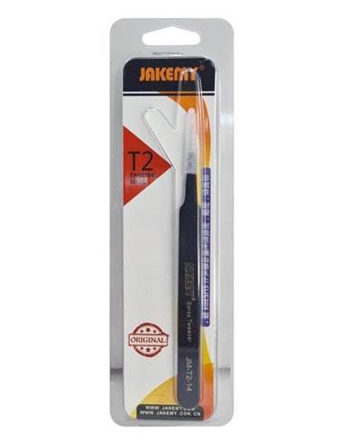 JAKEMY τσιμπίδα JM-T2-14, ανοξείδωτη, SUS304, 125mm, ίσια