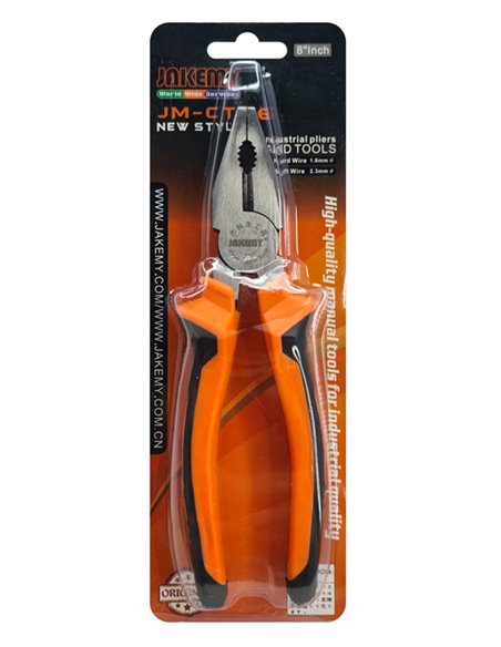 JAKEMY πένσα JM-CT1-6 με αντιολισθητικές λαβές, 20cm