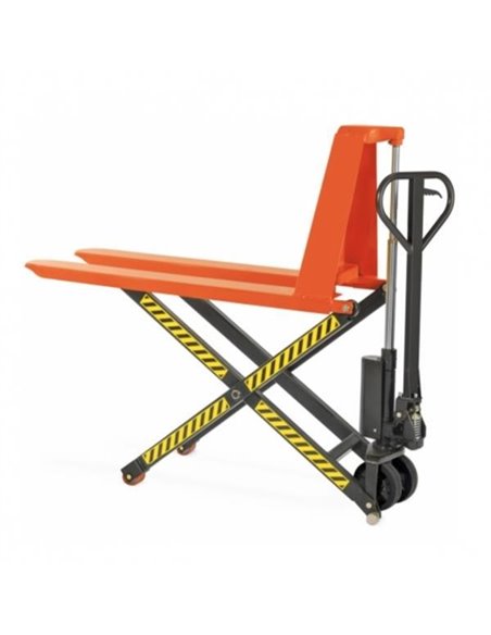 Υδραυλικό χειροκίνητο παλετοφόρο, ανυψωτικό έως 0,80μ., βάρος 1τόνου, πιρούνια 1,15μ.