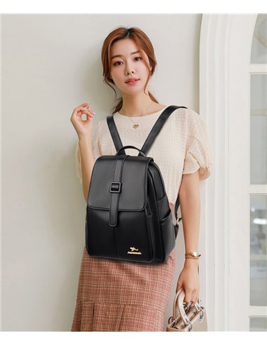 BALIDAISHU γυναικεία τσάντα πλάτης LBAG-0009, μαύρη