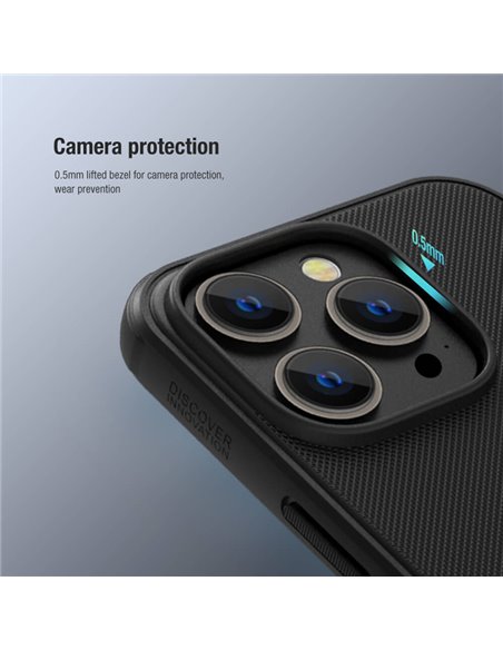 NILLKIN θήκη Super Frosted Shield Pro για Apple iPhone 14 Pro Max, μαύρη