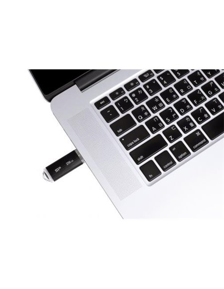 SILICON POWER USB Flash Drive Blaze B02, 256GB, USB 3.2, μαύρο