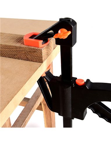 Σφιγκτήρας σκανδάλης TOOL-0076 με μέγιστο άνοιγμα 105mm, μαύρος