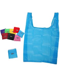 Τσάντα για ψώνια νάυλον Y52x36εκ. κοκτέηλ 8 χρώματα