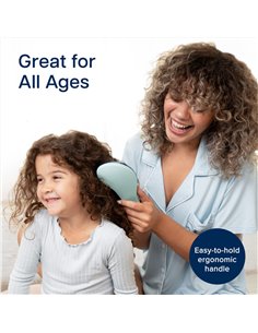 ROXXANI βούρτσα μαλλιών HUH-0102 για ξεμπέρδεμα, 6 x 14.5cm, μπλε