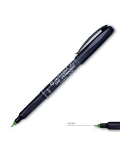 Centropen μαρκαδόρος ανεξίτηλος πράσινο small 0.3mm