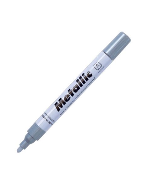 Centropen μαρκαδόρος ανεξίτηλος μεταλ. ασημί 1,5-2,5mm