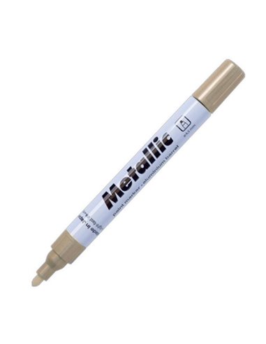 Centropen μαρκαδόρος ανεξίτηλος μεταλ. χρυσός 1,5-2,5mm