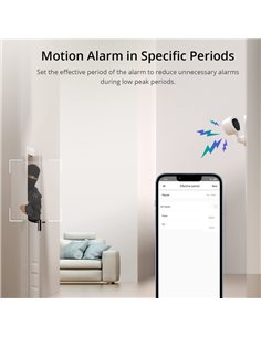 SONOFF smart κάμερα S-CAM με ηχητικό συναγερμό, 1080p FHD, Wi-Fi