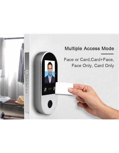 SECUKEY σύστημα ελέγχου πρόσβασης V1 με κάρτα & αναγνώριση προσώπου, BT