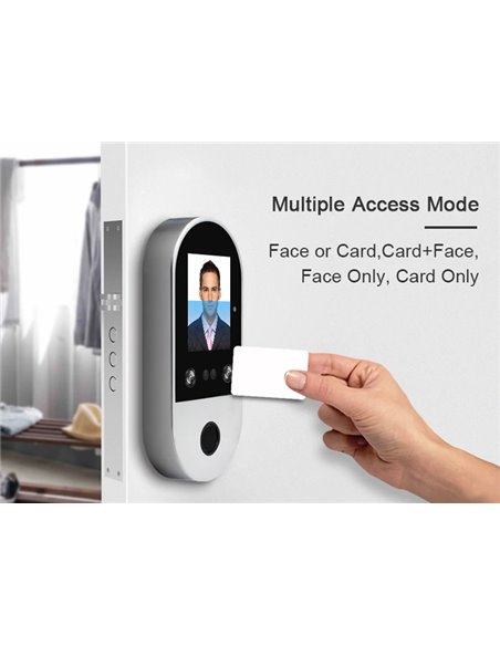 SECUKEY σύστημα ελέγχου πρόσβασης V1 με κάρτα & αναγνώριση προσώπου, BT