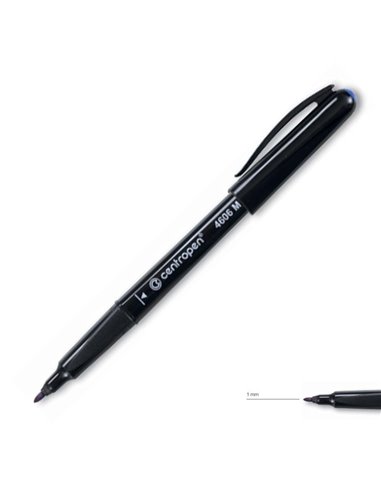 Centropen μαρκαδόρος ανεξίτηλος για cd μαύρο 1mm