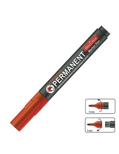 Officemate μαρκαδ. ανεξίτ. επαναγεμιζόμενος κόκκινος στρογγ. μύτη