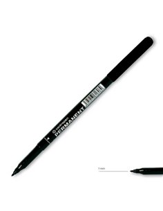 Centropen μαρκαδόρος ανεξίτηλος μαύρο 1mm
