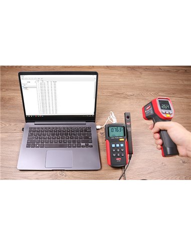 UNI-T μετρητής ισχύος λέιζερ UT385, 0uW~39.99mW, 400nm~1100nm