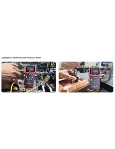 UNI-T ψηφιακός ελεγκτής σκληρότητας Leeb UT347A, με θερμική εκτύπωση