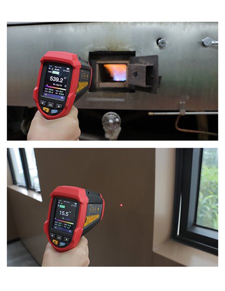 UNI-T θερμόμετρο υπερύθρων UT305C+ με αισθητήρα K, -50 °C έως 2200 °C