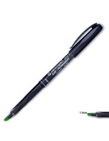 Centropen μαρκαδόρος ανεξίτηλος πράσινο large 1-3mm