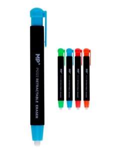 MP μηχανική γόμα στυλό PG122, 2x ανταλλακτικά, διάφορα χρώματα
