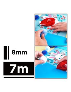 MP κόλλα ταινία πολλαπλών χρήσεων PA516-1, 8mm x 7m