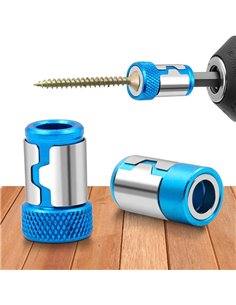 Μαγνητικός αντάπτορας NZ9C για μύτες HEX 1/4", μπλε