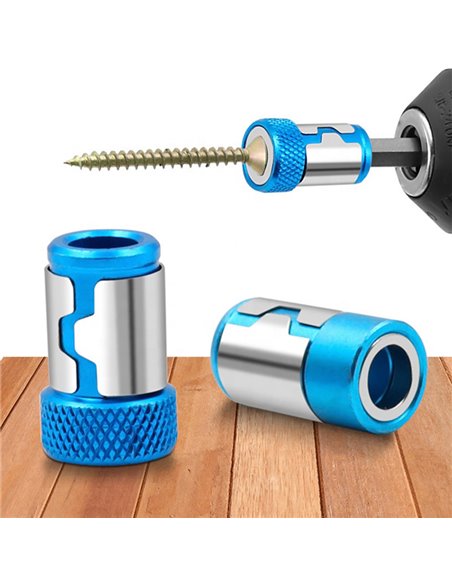 Μαγνητικός αντάπτορας NZ9C για μύτες HEX 1/4", μπλε