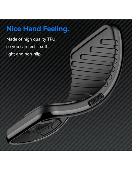 POWERTECH Θήκη Thunder MOB-1757 για Xiaomi 12/12X, μαύρη